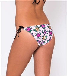 Metal Mulisha Womens Gypsy Rose Stringer Bikini Bottom - Hot Pink