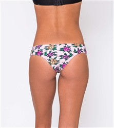 Metal Mulisha Womens Gypsy Rose Hipster Swim Bottom - Hot Pink - Large