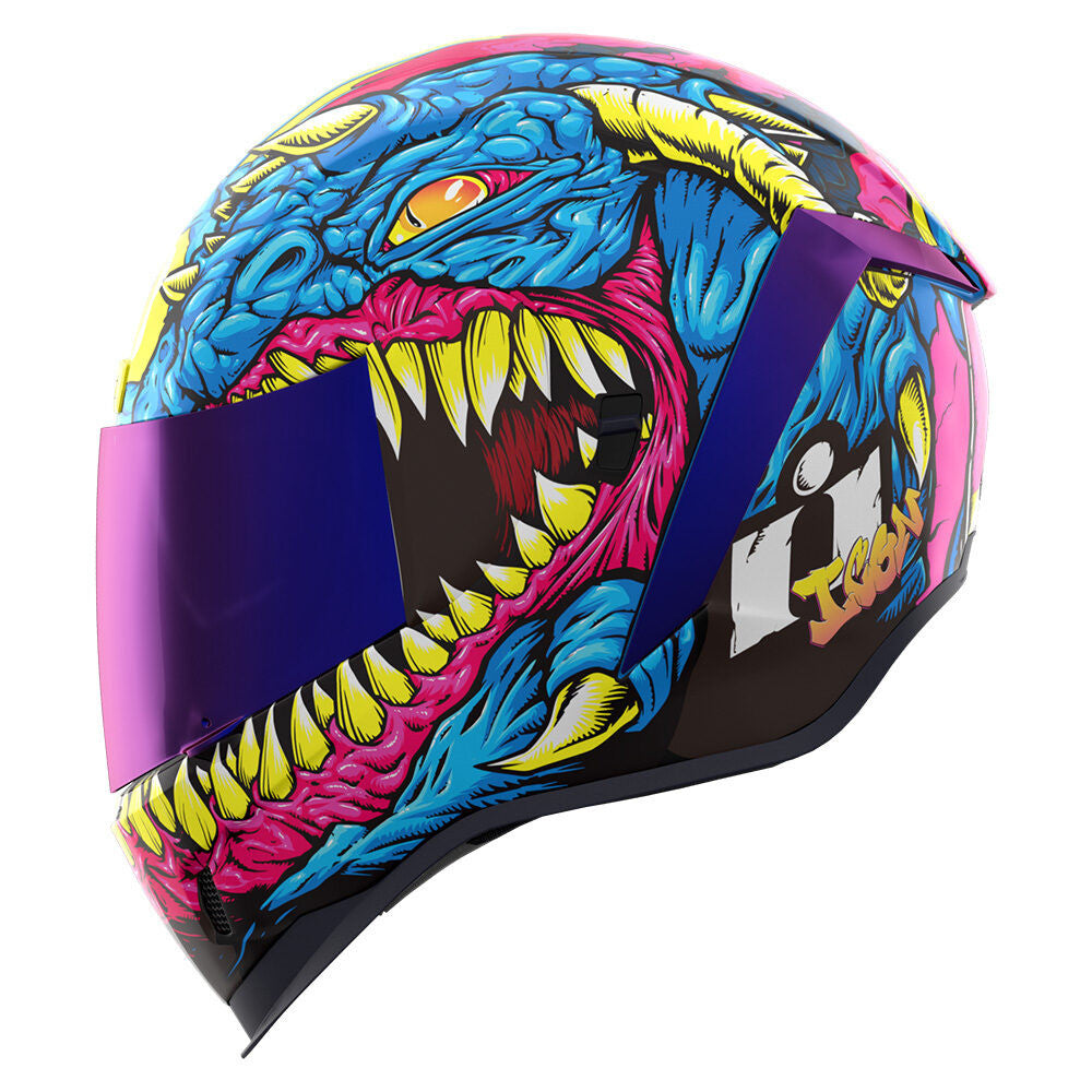 Icon Airform MIPS Full Face Helmet Kryola Kreep Blue