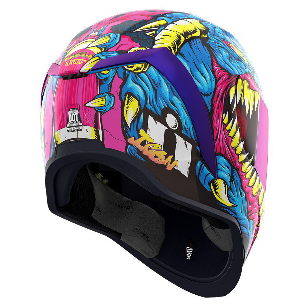Icon Airform MIPS Full Face Helmet Kryola Kreep Blue
