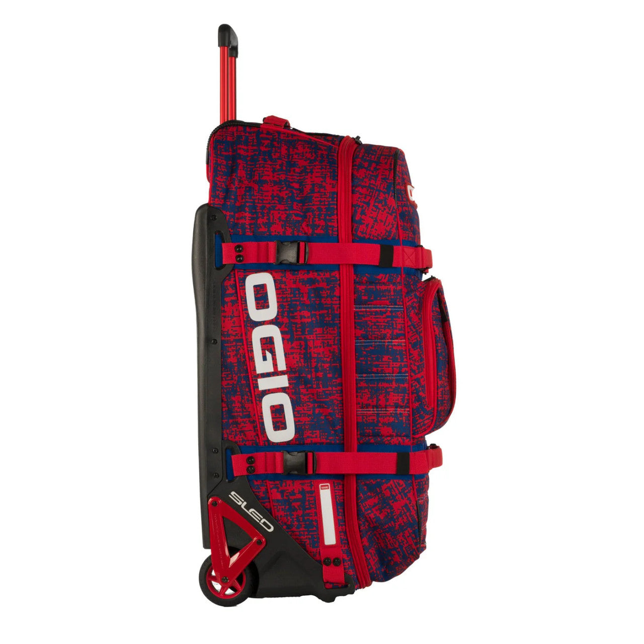 OGIO Rig 9800 Wheeled Bag Chaos Red/Blue