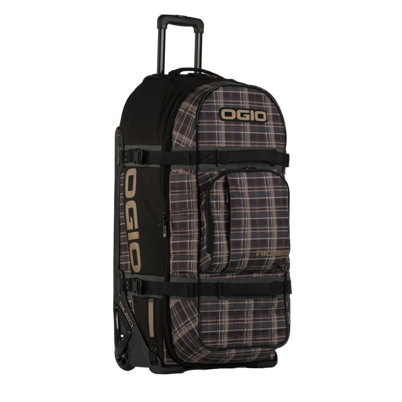 OGIO Rig 9800 Wheeled Bag Plaidley Tan/Black