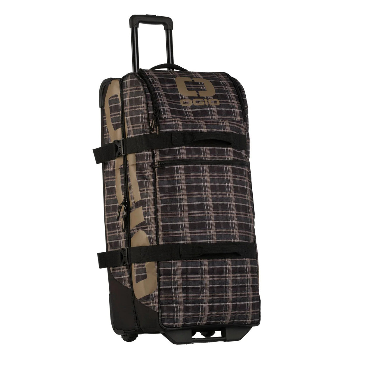 OGIO Trucker Wheeled Gearbag Plaidley Tan/Black
