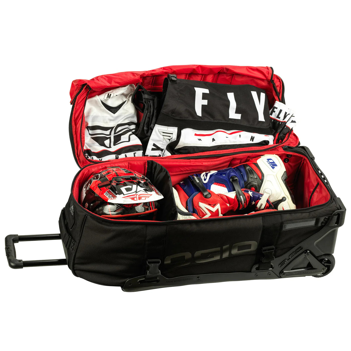 OGIO RIG 9800 PRO Black Wheeled Gearbag with Boot Bag