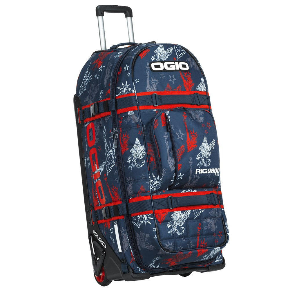 OGIO Rig 9800 Pro We Trust Wheeled Gear Bag and MX Boot Bag