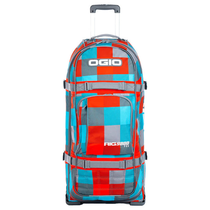 OGIO RIG 9800 PRO Blockade Red Wheeled Gearbag with Boot Bag