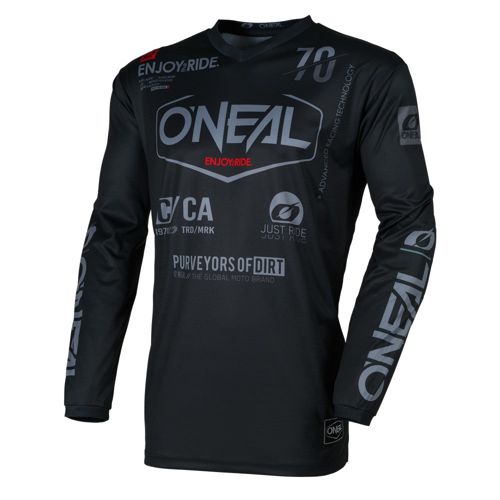 O'Neal 2026 Element Brand Black/Gray Jersey Pant Combo