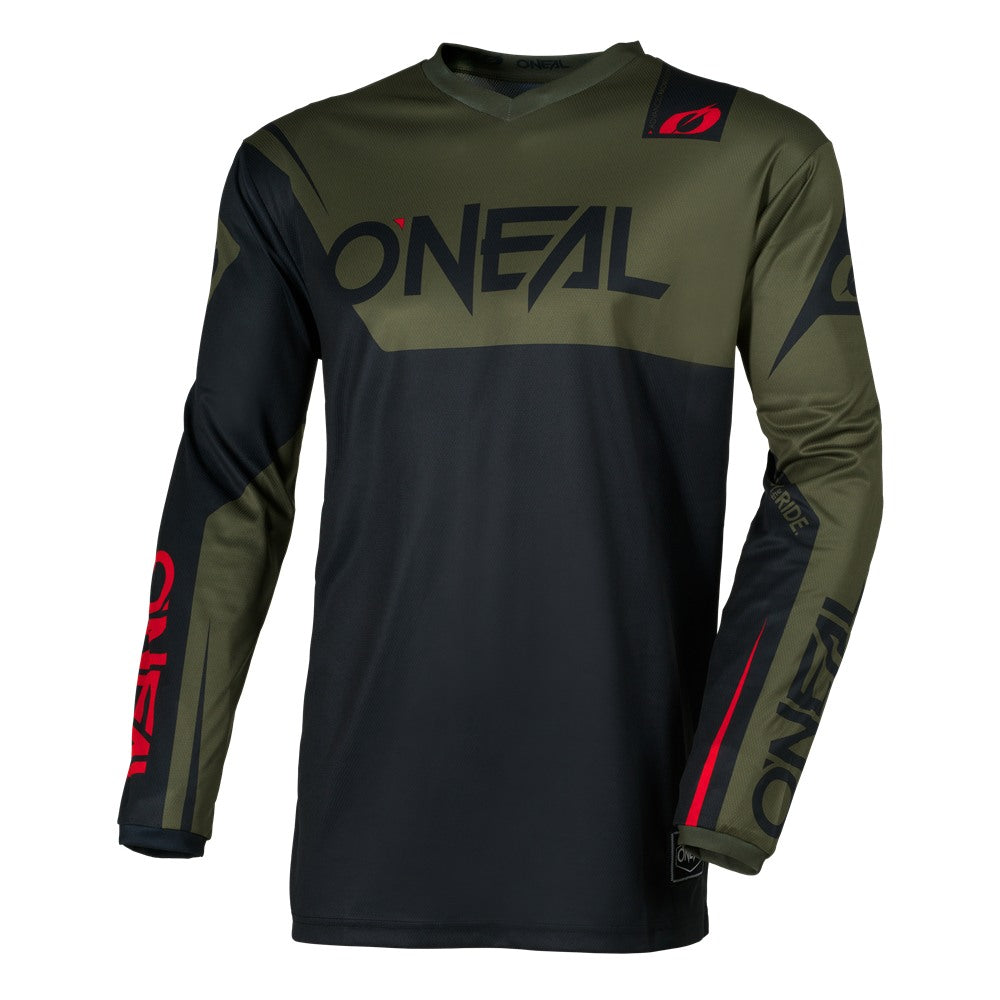 O'Neal 2026 Element Racewear Black/Olive Jersey Pant Combo