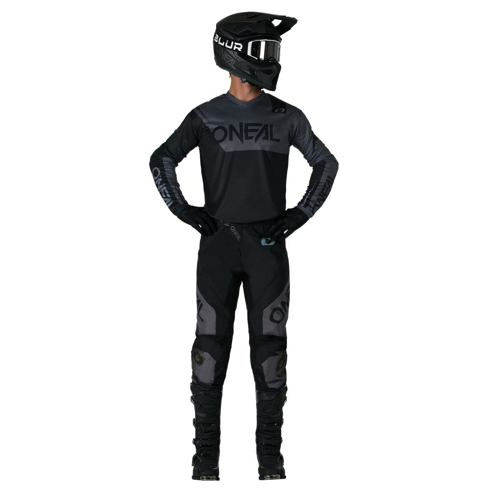 O'Neal 2026 Element Racewear Black/Gray Jersey Pant Combo