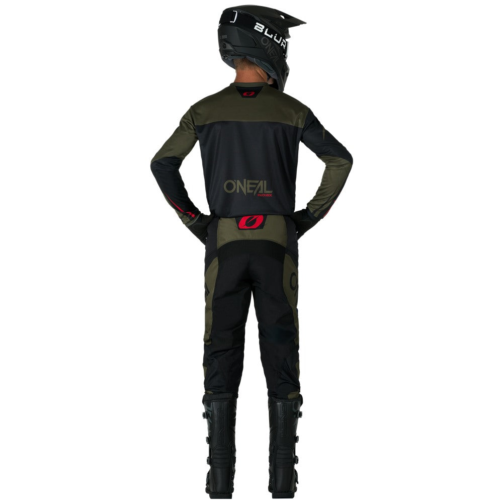 O'Neal 2026 Element Racewear Black/Olive Jersey Pant Combo