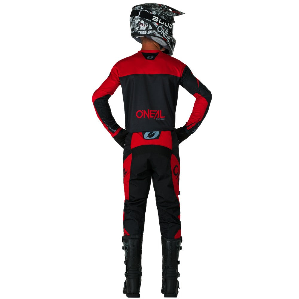 O'Neal 2026 Element Racewear Black/Red Jersey Pant Combo