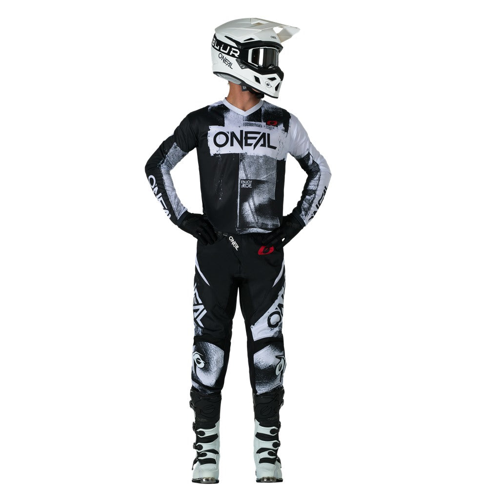 O'Neal 2026 Element Roller Black/White Jersey Pant Combo