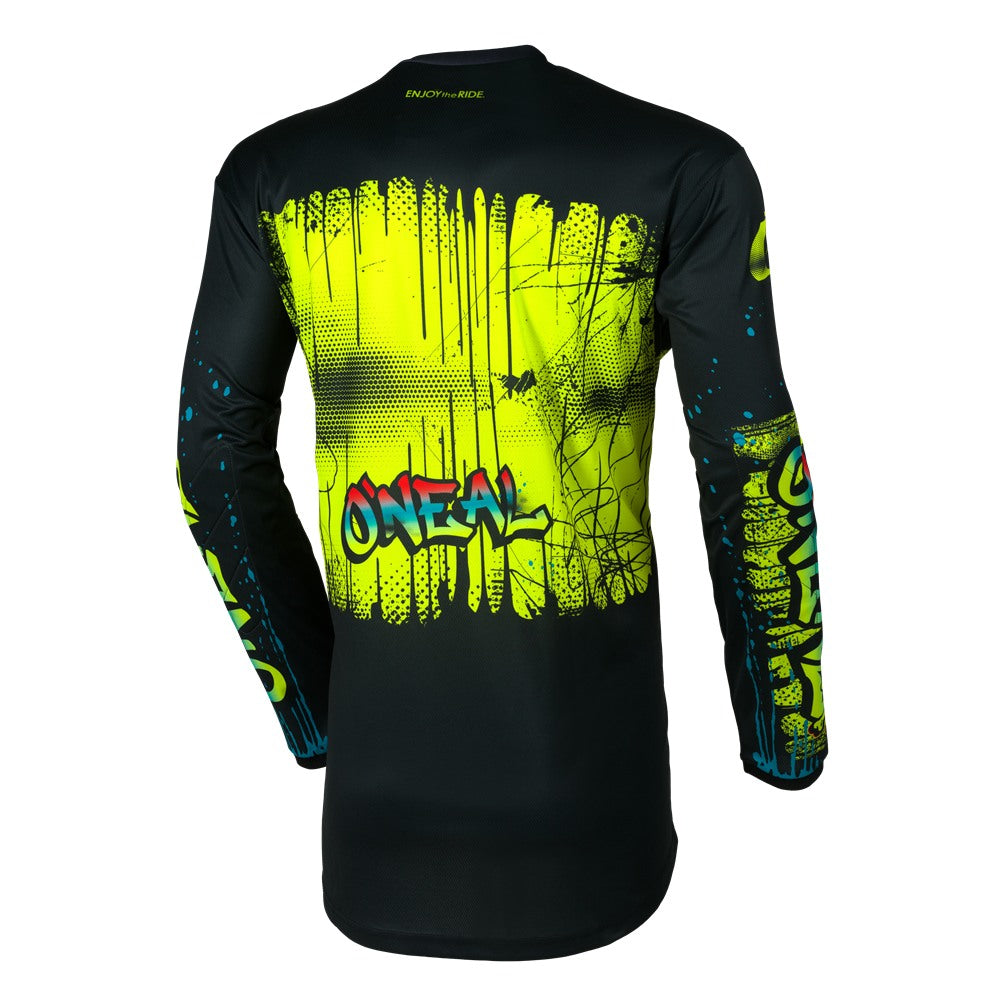 O'Neal 2026 Youth Element Rancid Black/Neon Jersey Pant Combo