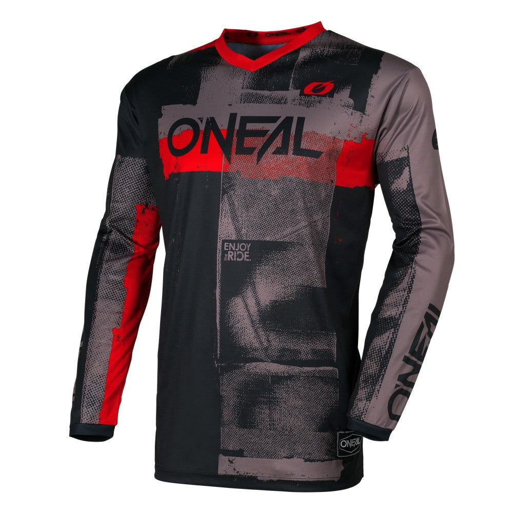 O'Neal 2026 Element Roller Gray/Red Jersey Pant Combo