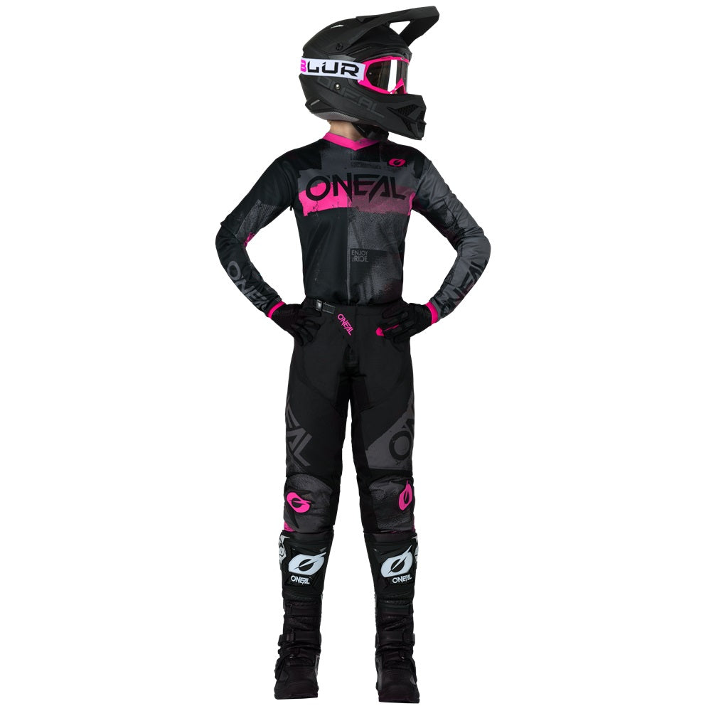 O'NEAL 2026 Youth Girls Element Jersey Roller Black/Pink