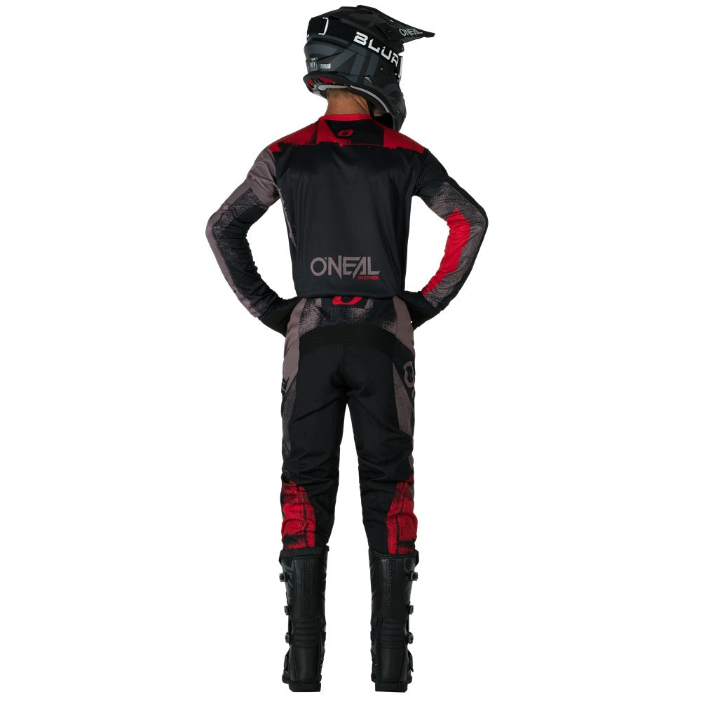 O'Neal 2026 Element Roller Gray/Red Jersey Pant Combo