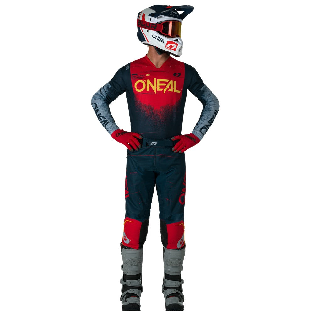 O'Neal 2026 Hardwear Swipe Blue/Red Jersey Pant Combo