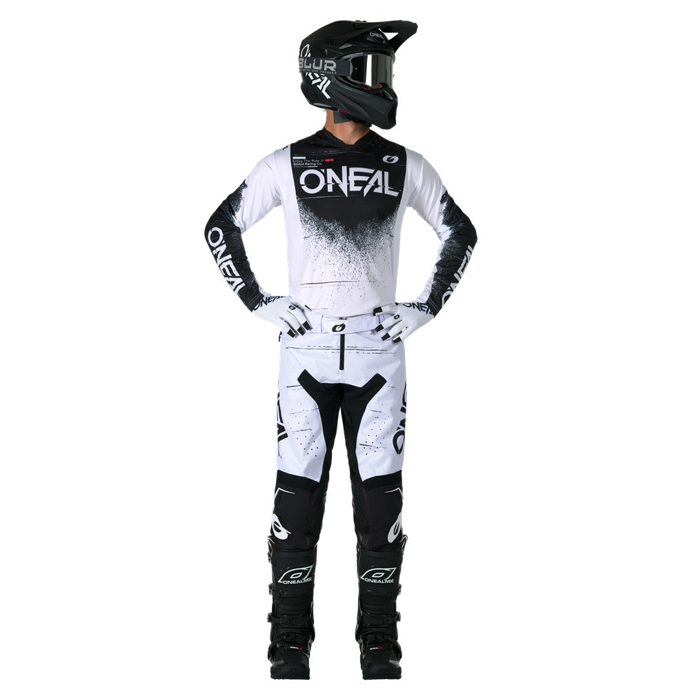 O'Neal 2026 Hardwear Swipe White/Black Jersey Pant Combo