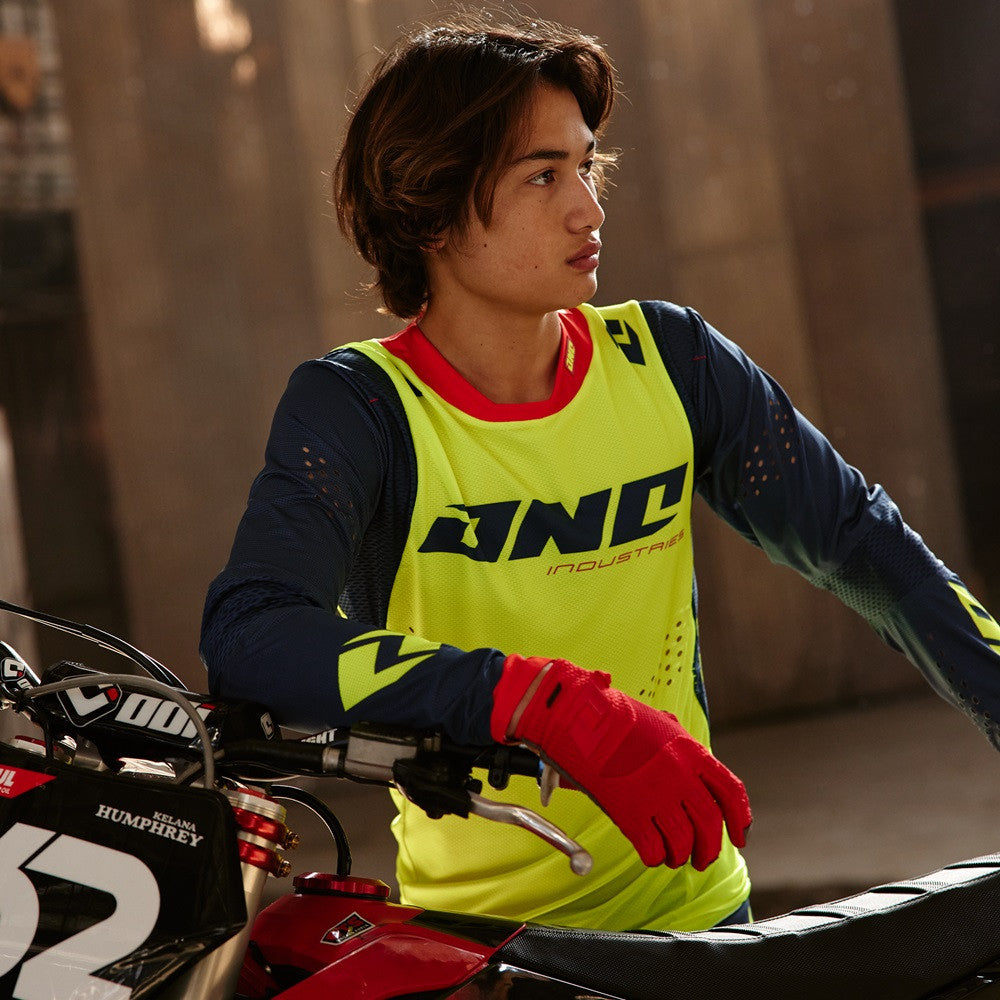 ONE Industries X-197 Youth Jersey Pant Combo Neon Navy