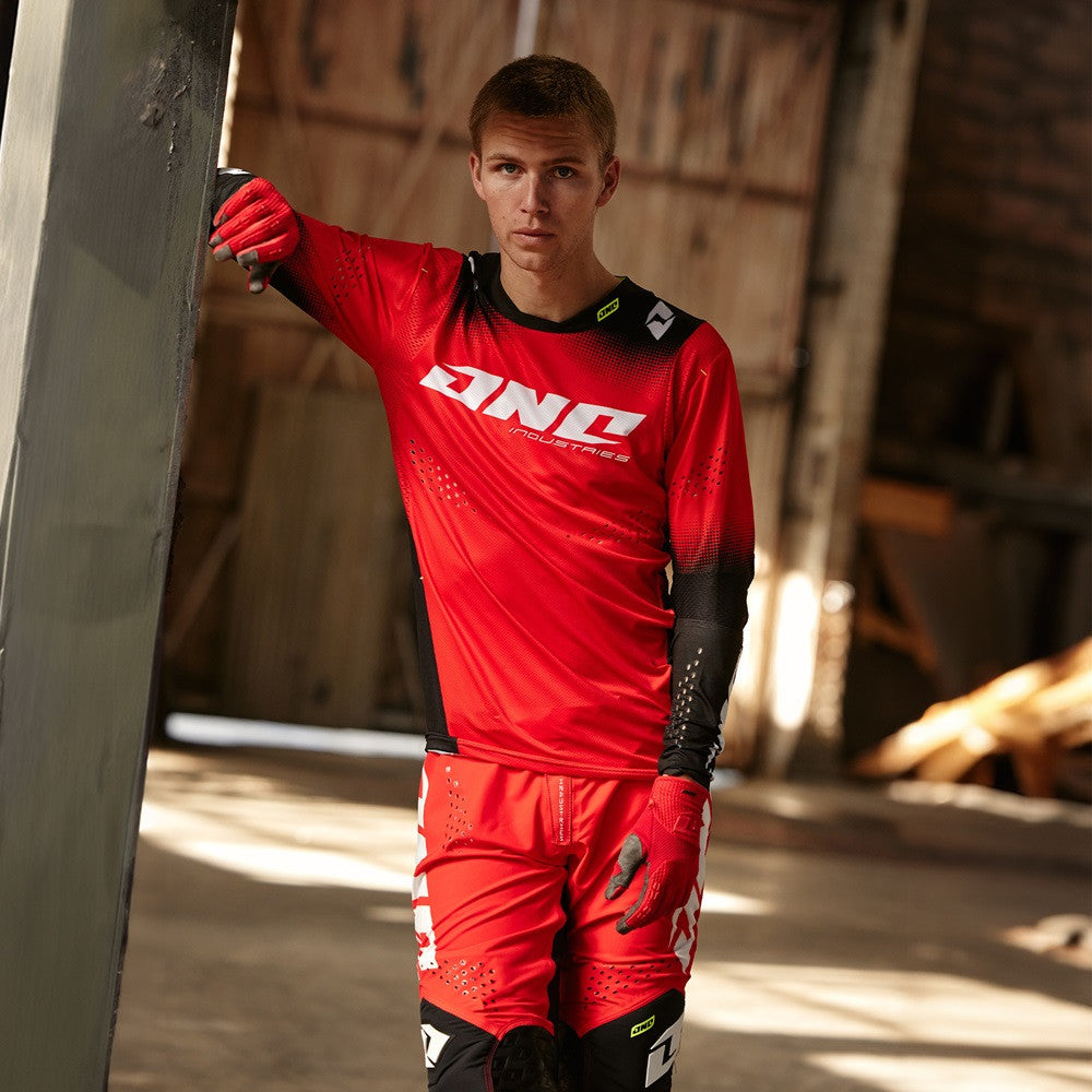 ONE Industries X-197 Jersey Pant Combo Scorch Red