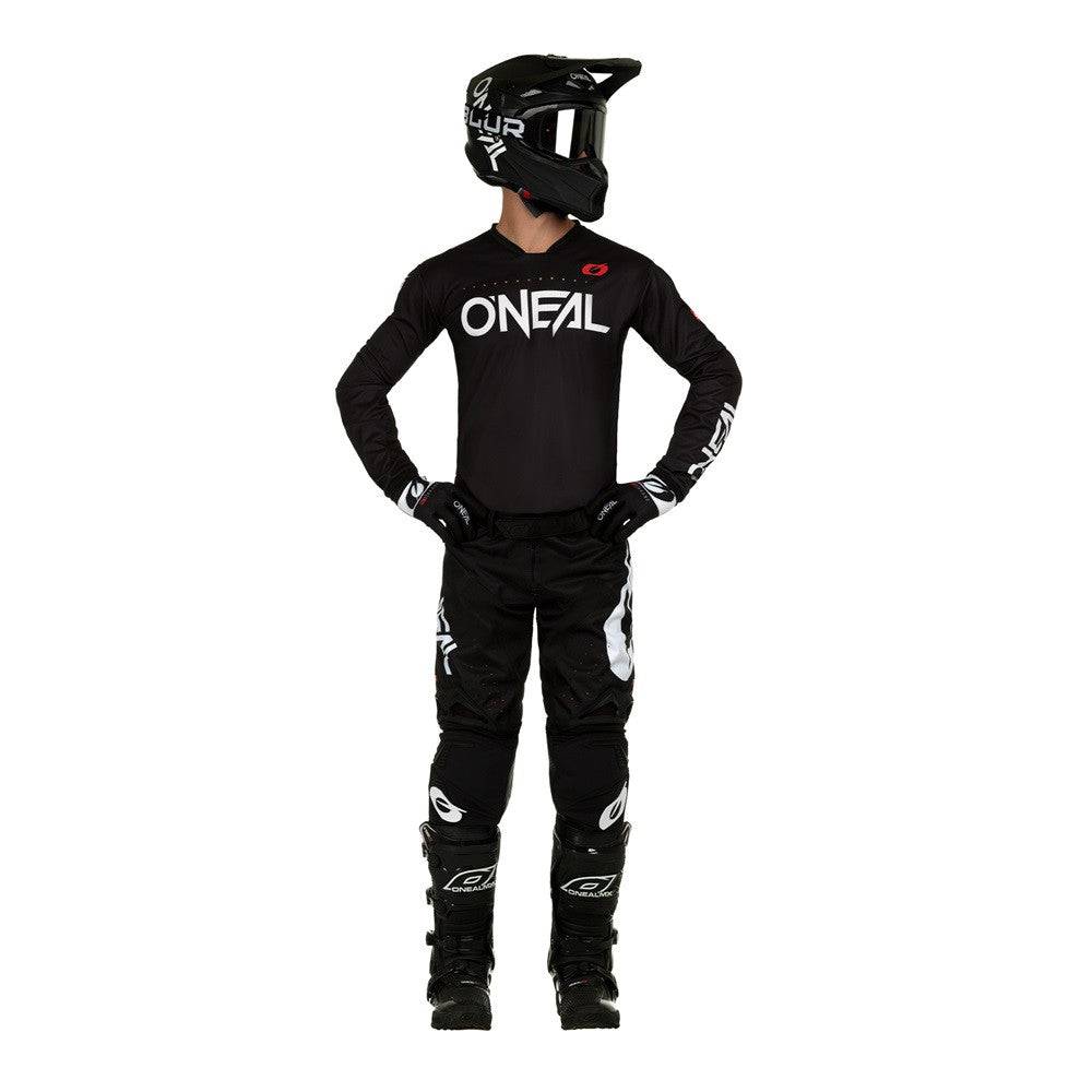 O'NEAL 2025 Hardwear Elite Classic Black Jersey Pant Combo