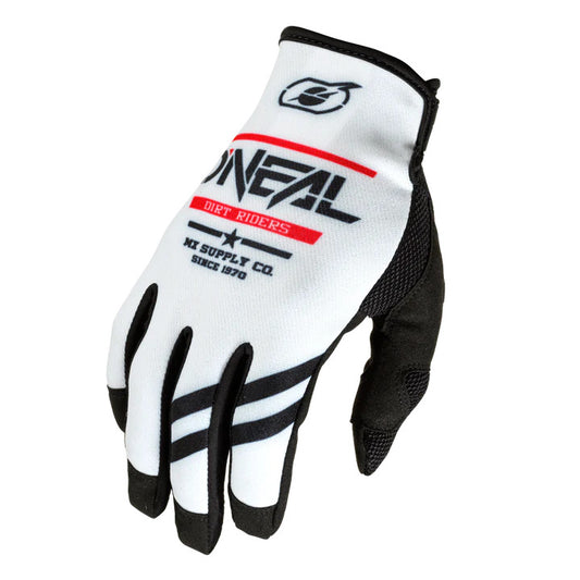 Oneal 2024 Mayhem Squadron Gloves - White/Black