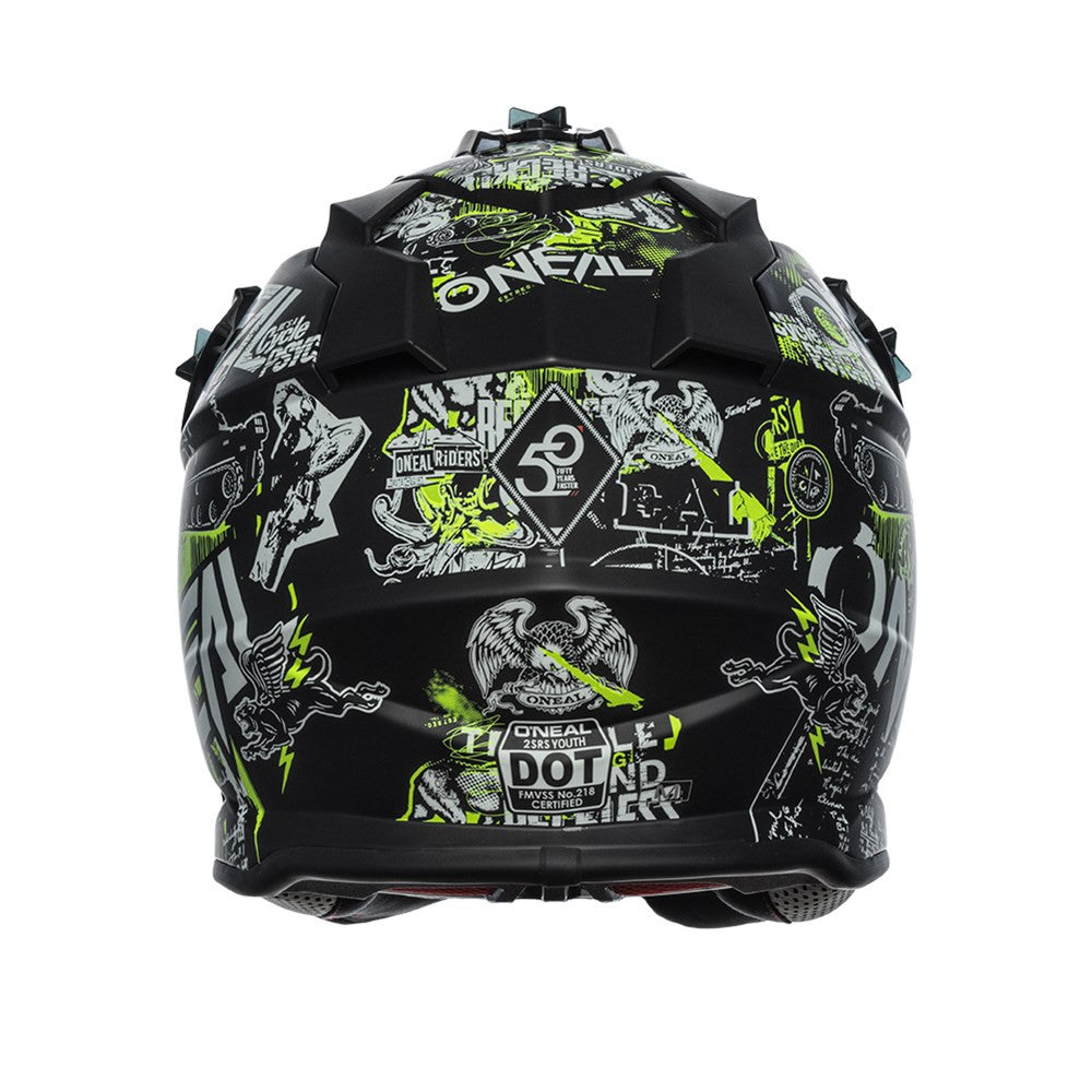 Oneal 2025 Youth 2 Series Attack Offroad Helmet