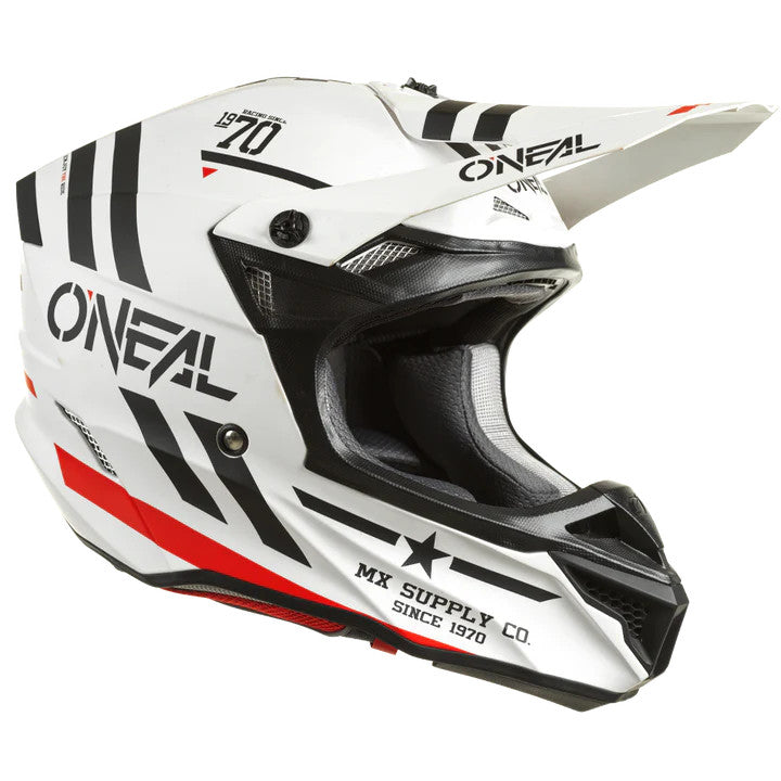 Oneal 2024 5 Series Squadron Helmet - White/Black