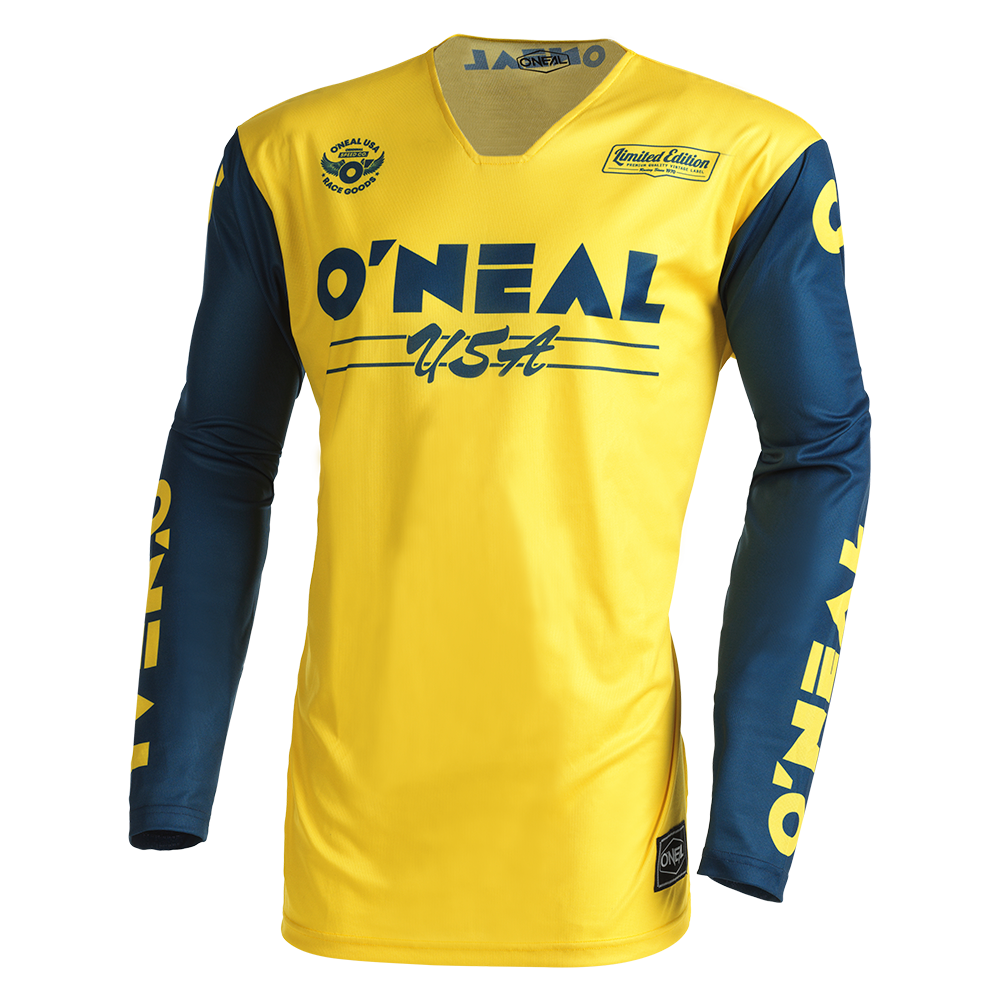 O'NEAL Mayhem Bullet Yellow/Blue Jersey Pant Gloves Combo