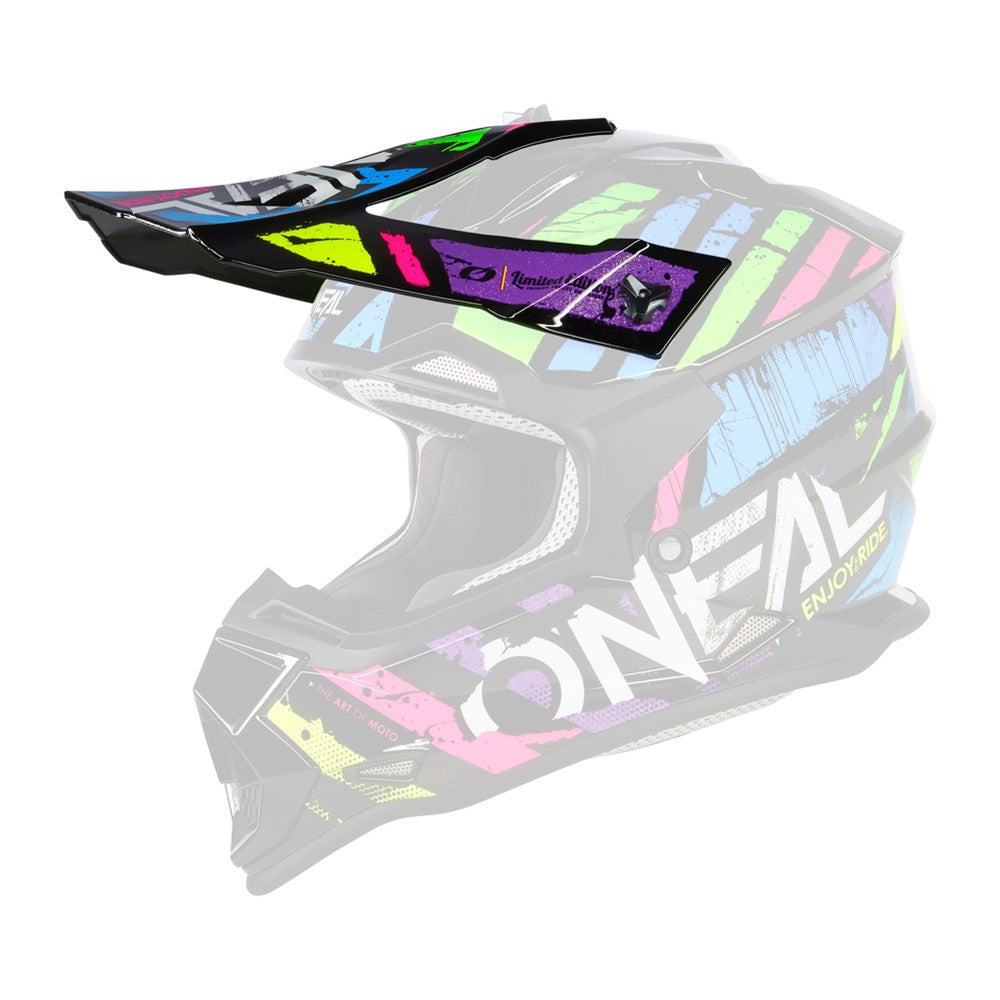 Oneal Youth 2 Series Glitch V.23 Replacement Helmet Visor Multi
