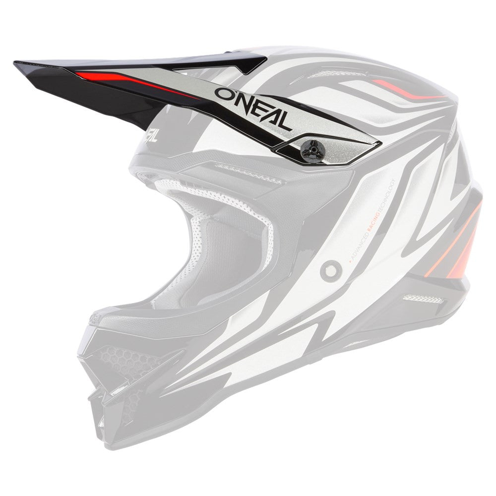 Oneal 3 Series Vertical V.23 Replacement Helmet Visor Black/White
