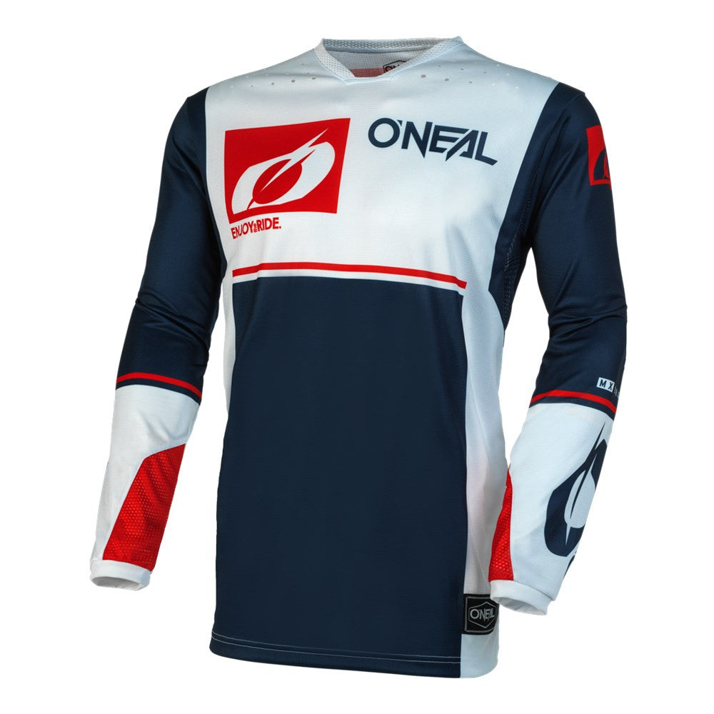 O'NEAL 2023 Hardwear Flow Jersey Pant Combo Blue/White/Red