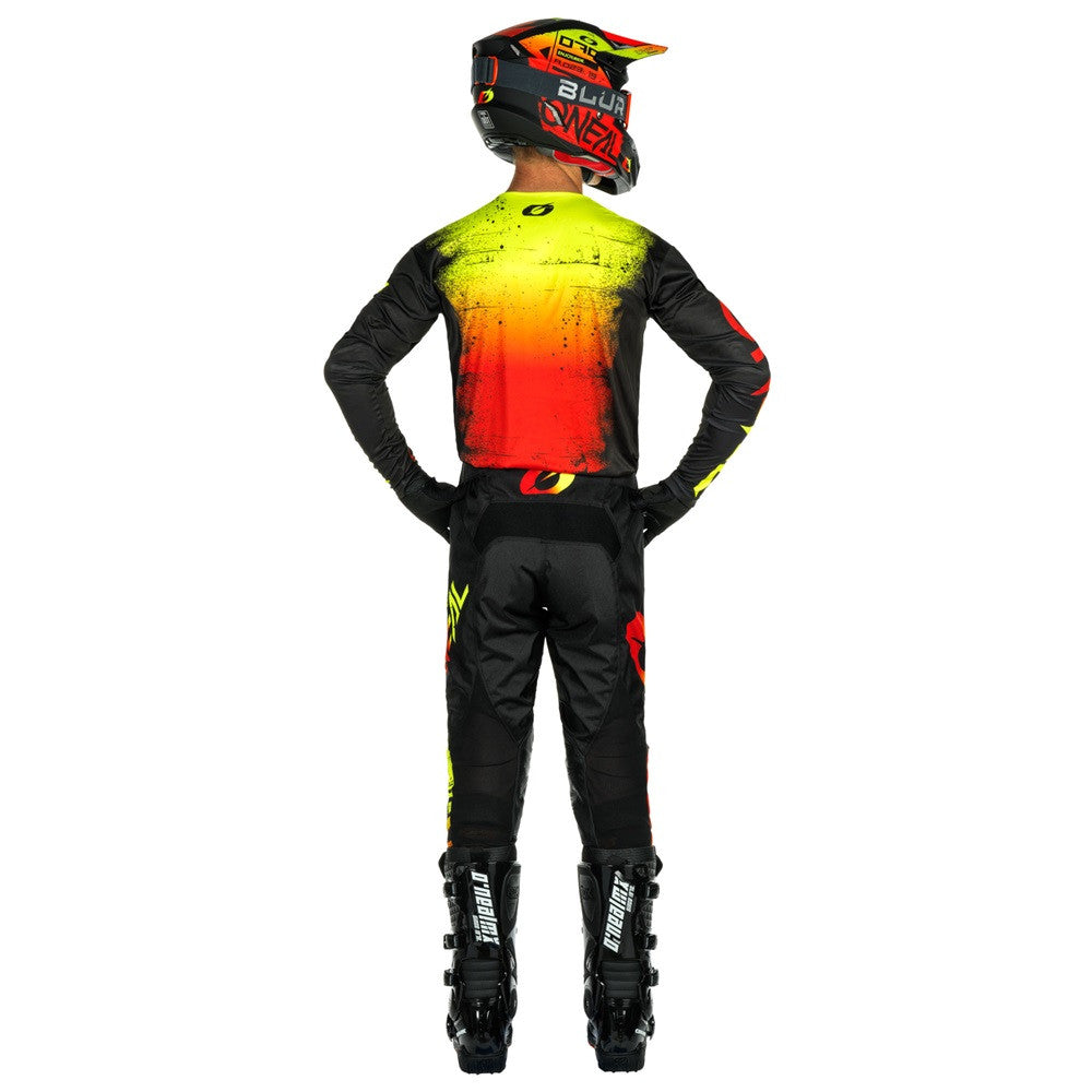 O'Neal 2025 Mayhem Scarz Jersey Pant Combo - Black/Red