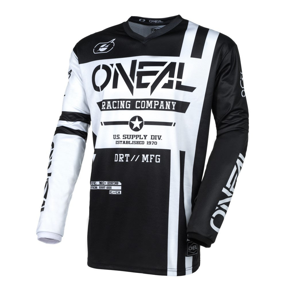 O'Neal 2025 Element Warhawk Jersey Pant Combo - Black/White
