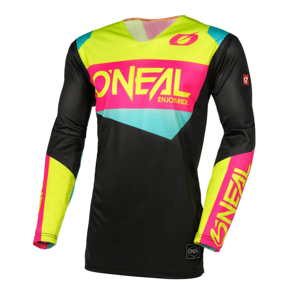 O'Neal 2024 Hardwear Air Slam Jersey Pant Combo - Black/Neon/Pink