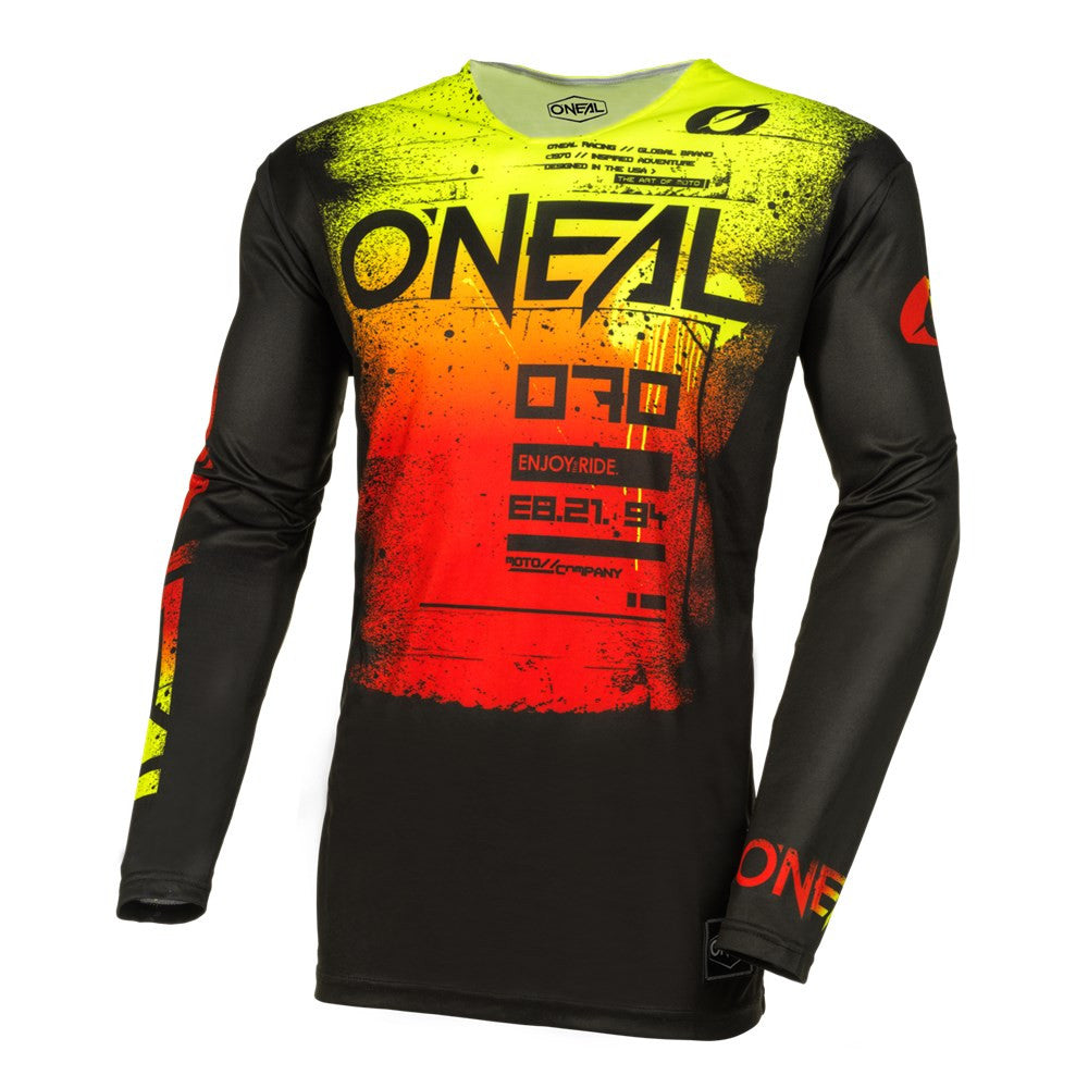 O'Neal 2025 Mayhem Scarz Jersey Pant Combo - Black/Red