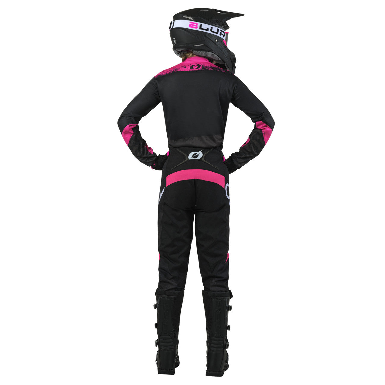 O'Neal 2025 Youth Element Shocker Jersey Pant Combo Black/Pink