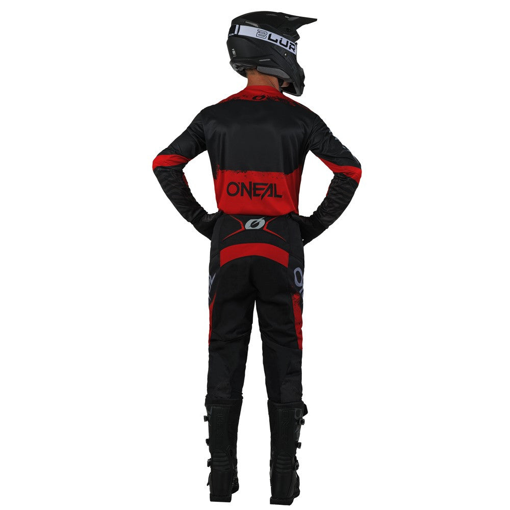 O'Neal 2025 Element Shocker Jersey Pant Combo Black/Red