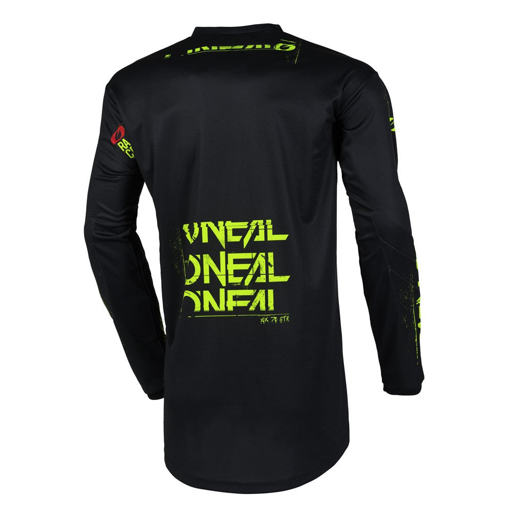 O'Neal 2025 Element Static Jersey Pant Combo Black/Neon