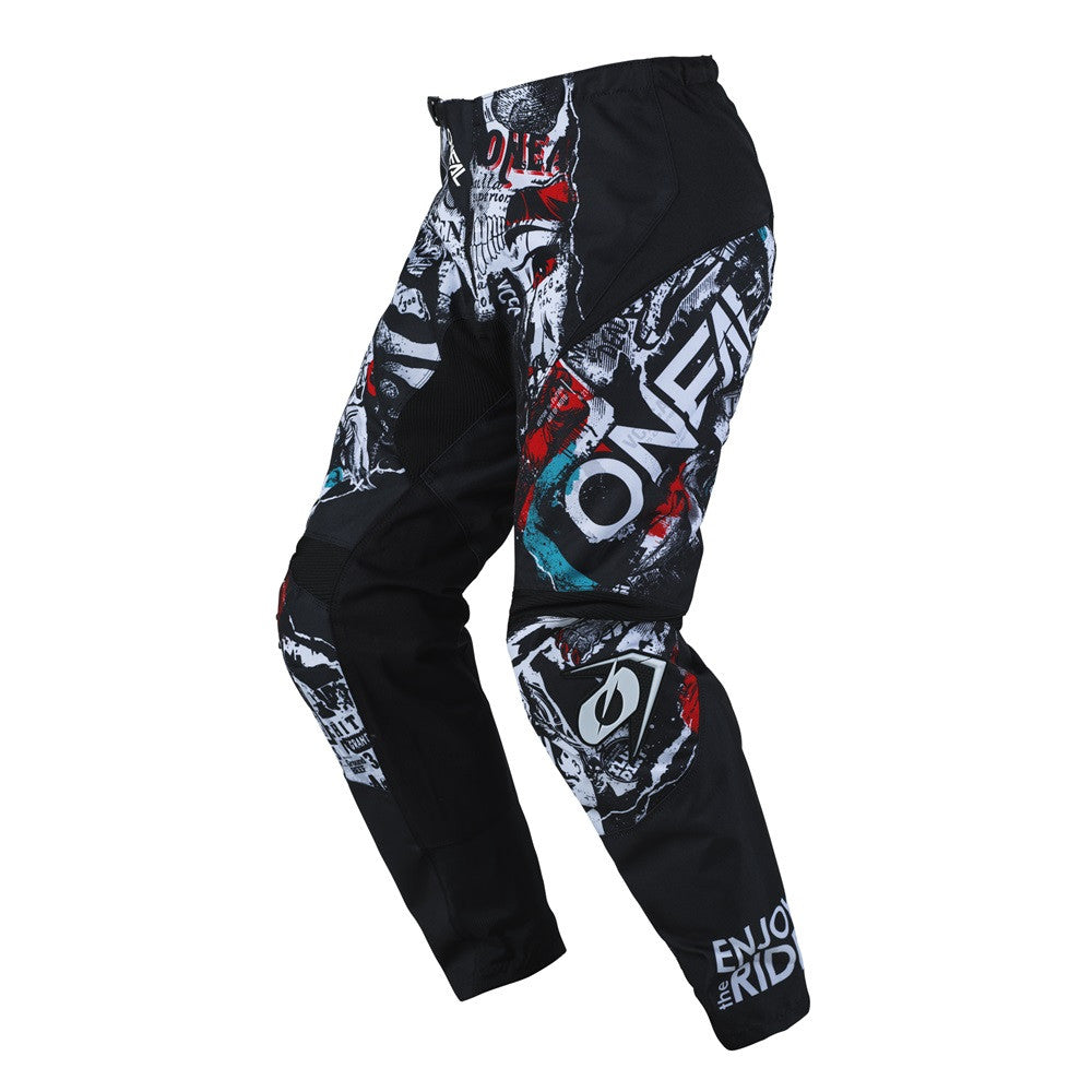 O'Neal 2025 Element Attack Pant Black/White
