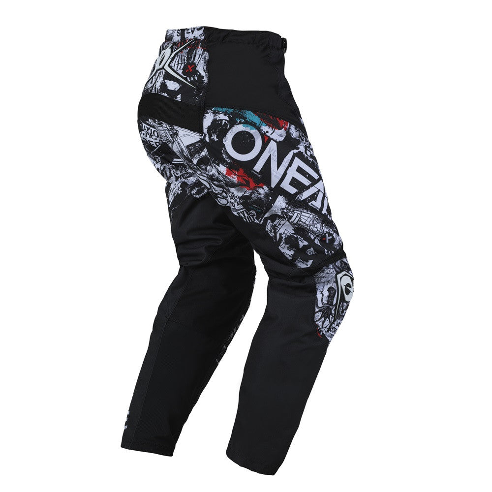 O'Neal 2025 Element Attack Pant Black/White