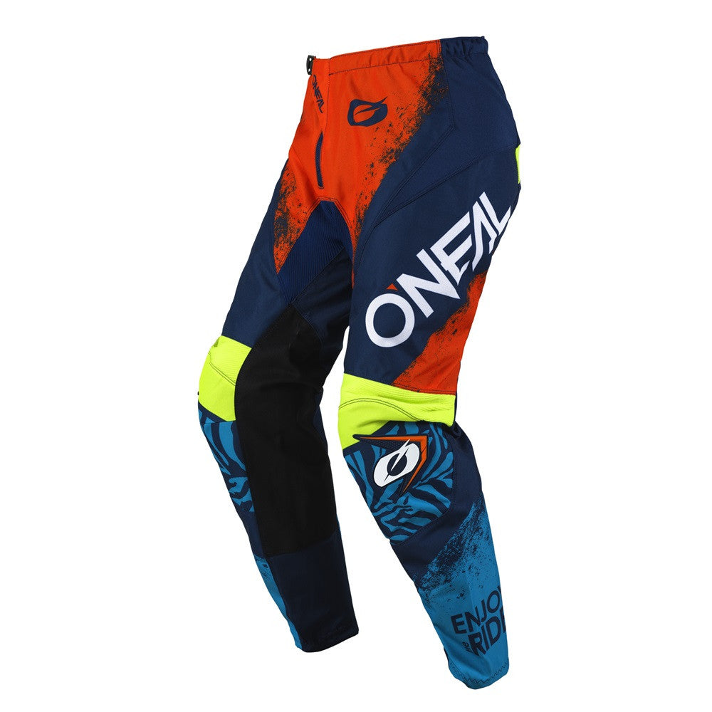 O'Neal 2025 Youth Element Shocker Pant Blue/Orange