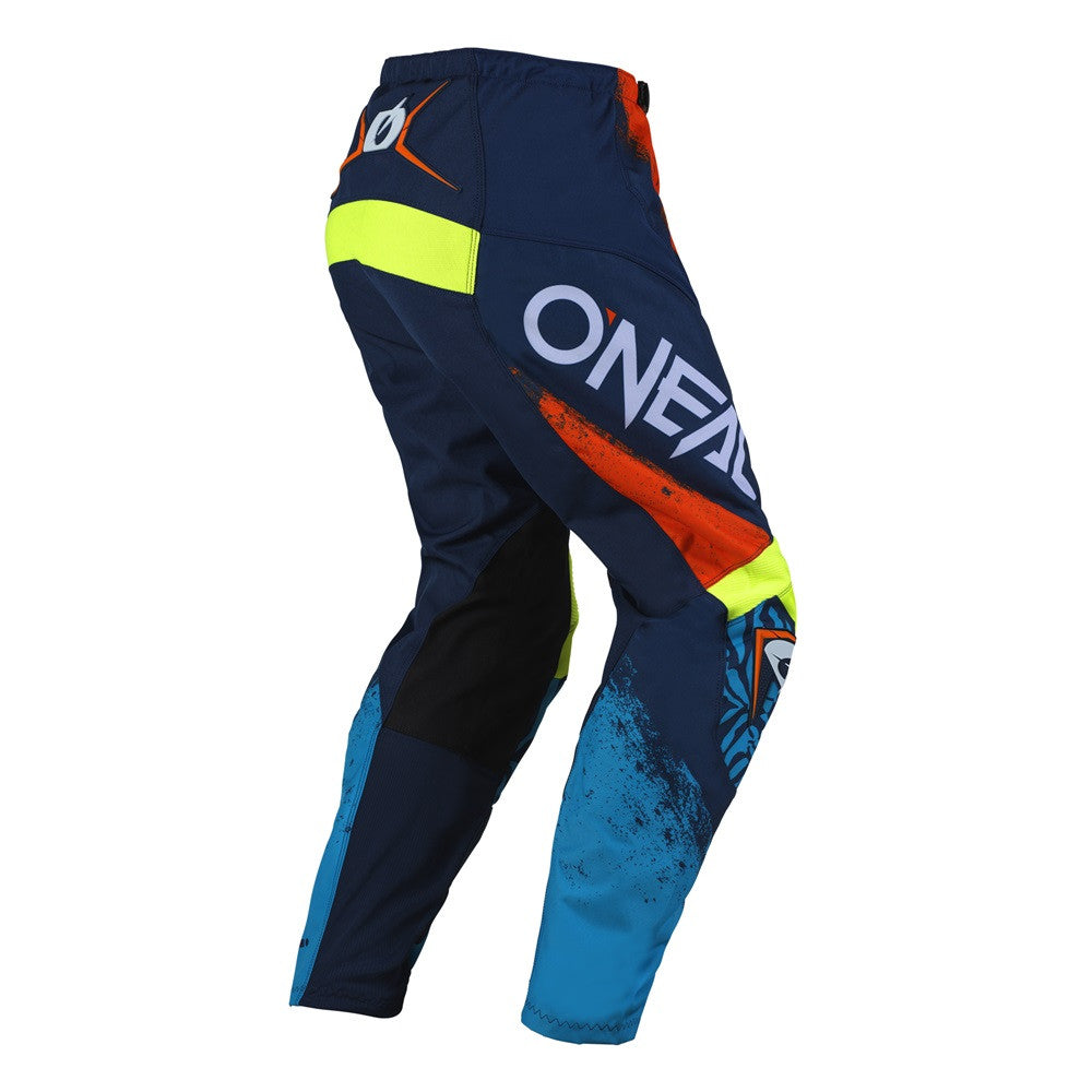 O'Neal 2025 Youth Element Shocker Pant Blue/Orange