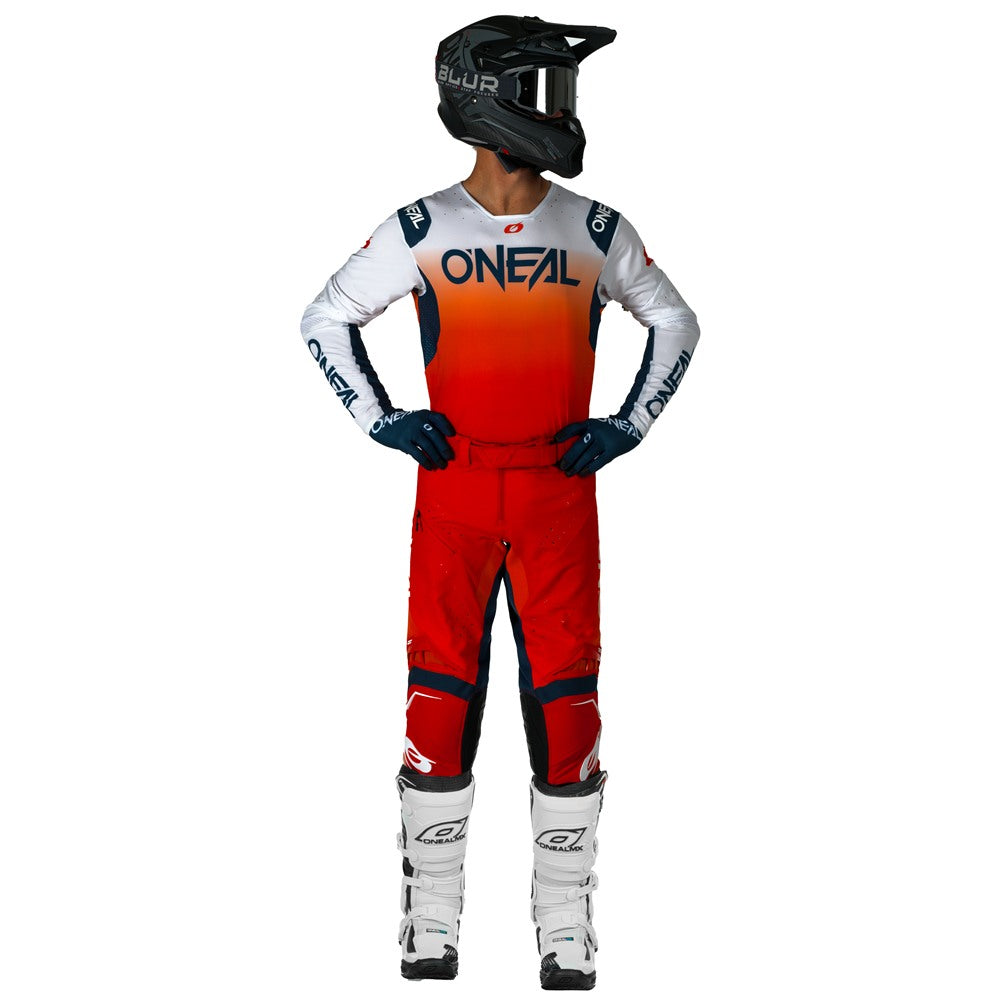 O'Neal 2026 Prodigy 55 Orange/White Jersey Pant Combo