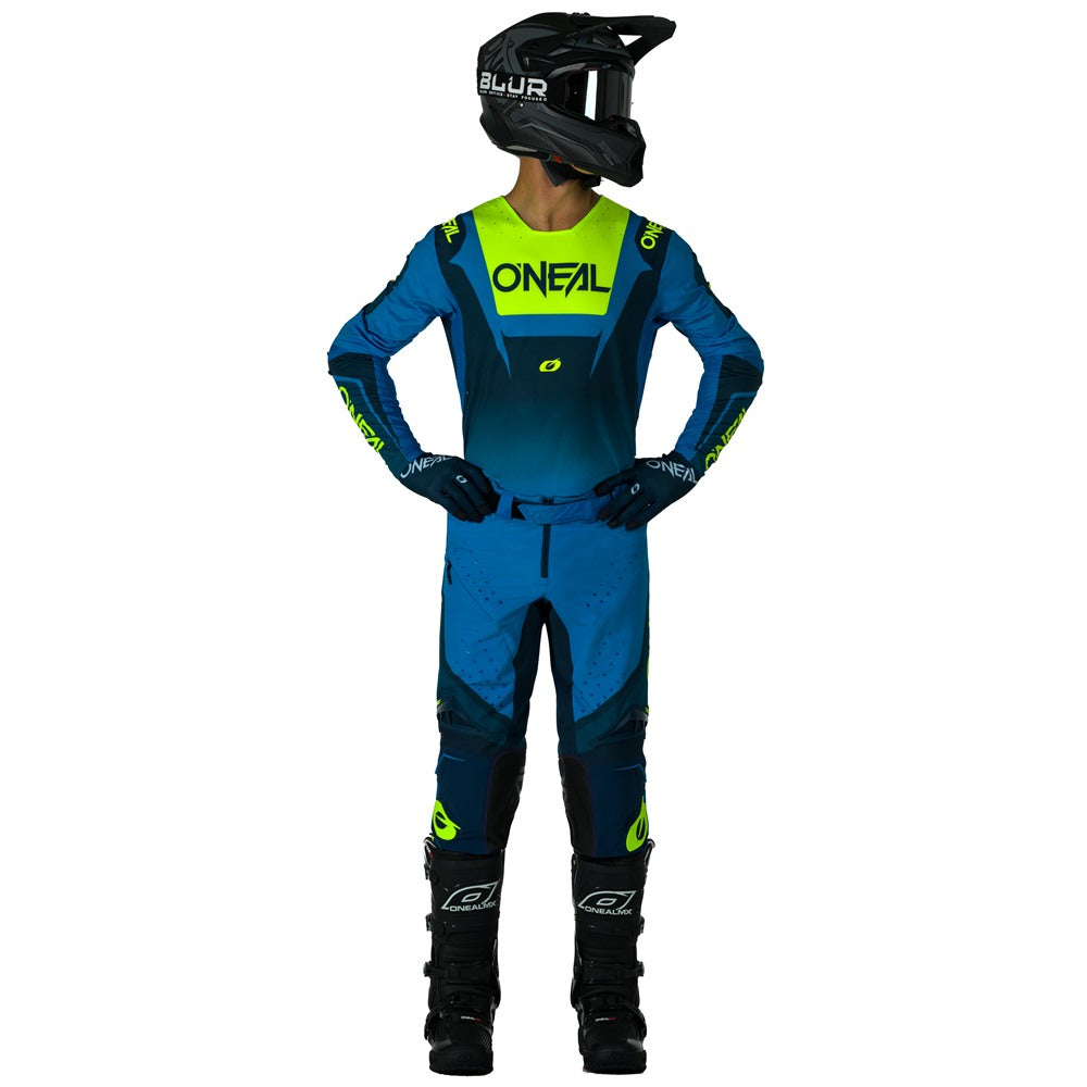 O'Neal 2026 Prodigy 55 Blue/Neon Jersey Pant Combo