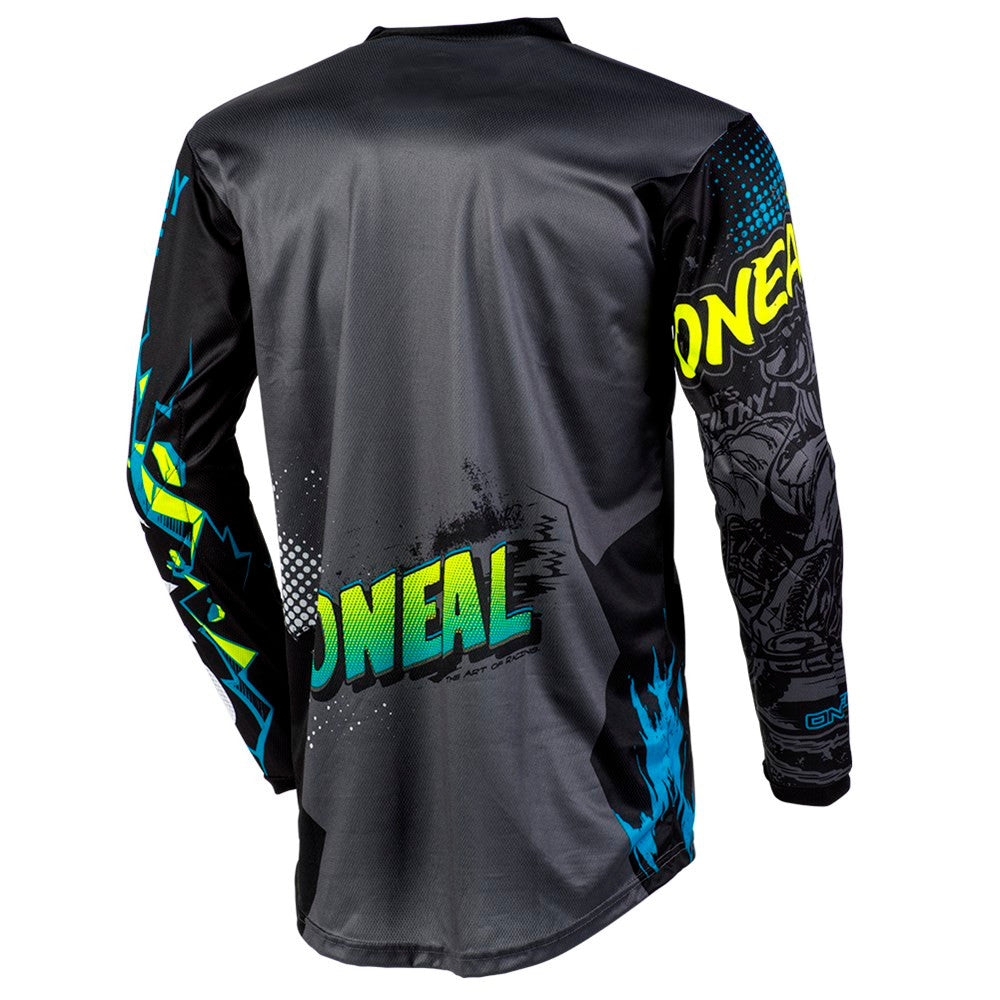 Oneal 2022 Youth Element Villain Jersey - Grey