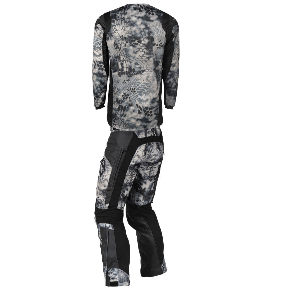 FLY Racing 2025 Patrol Kryptek Over the Boot Jersey Pant Combo Grey/Black
