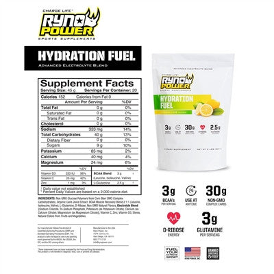 Ryno Power Essentials Package (Gladiator, Hydration Fuel Lemon Lime, Chocolate Protein and Blender Bottle)