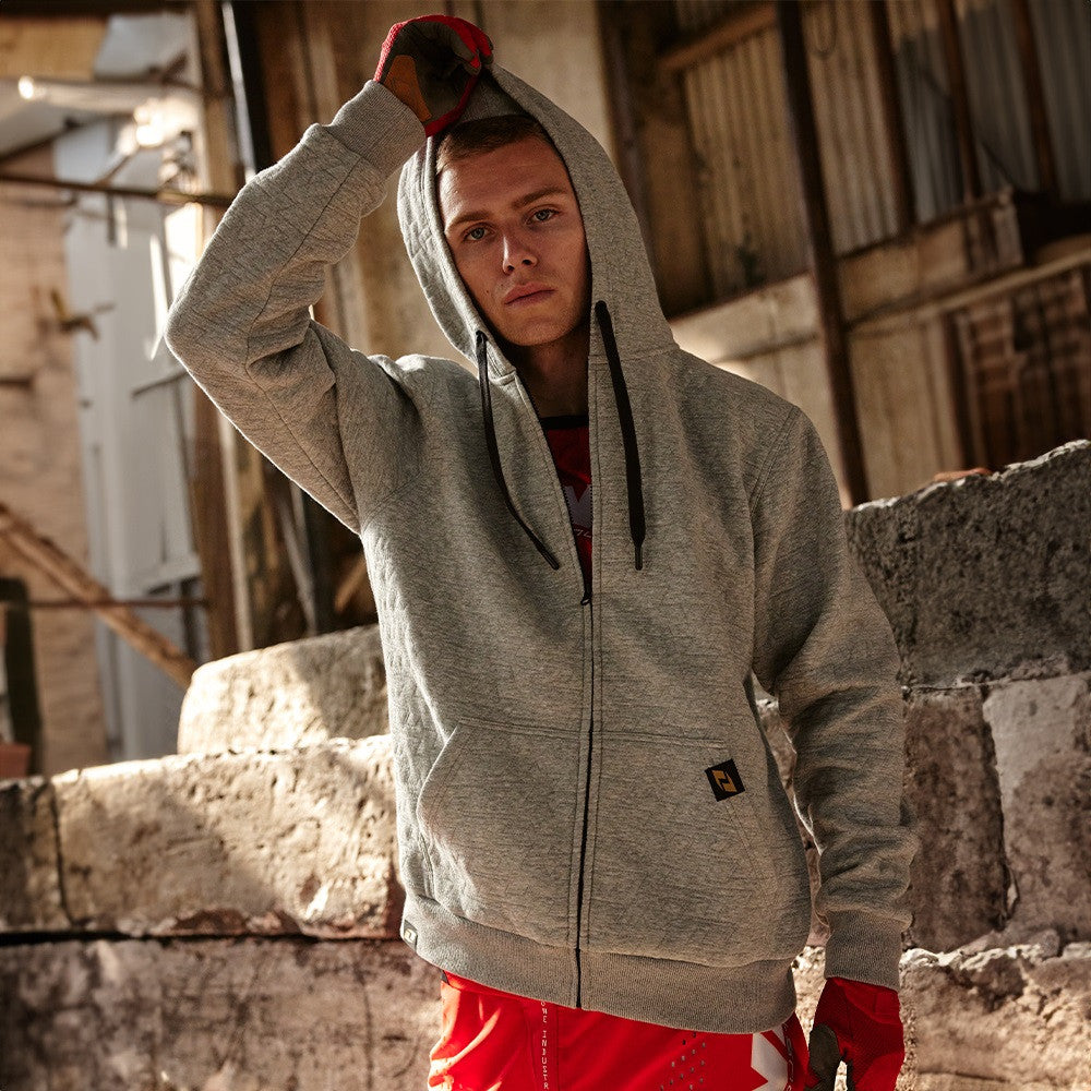 ONE Industries H197 Repeat Hoody Heather Grey