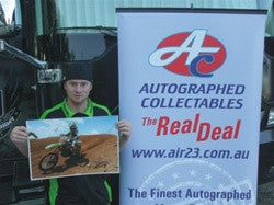 Autographed Collectables Ryan Villopoto Leading the Way Framed Photo